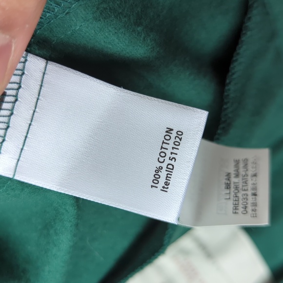 LL.Beans Signature Chamois Zip Shirt/Jacket: Women Medium - Picture 7 of 10